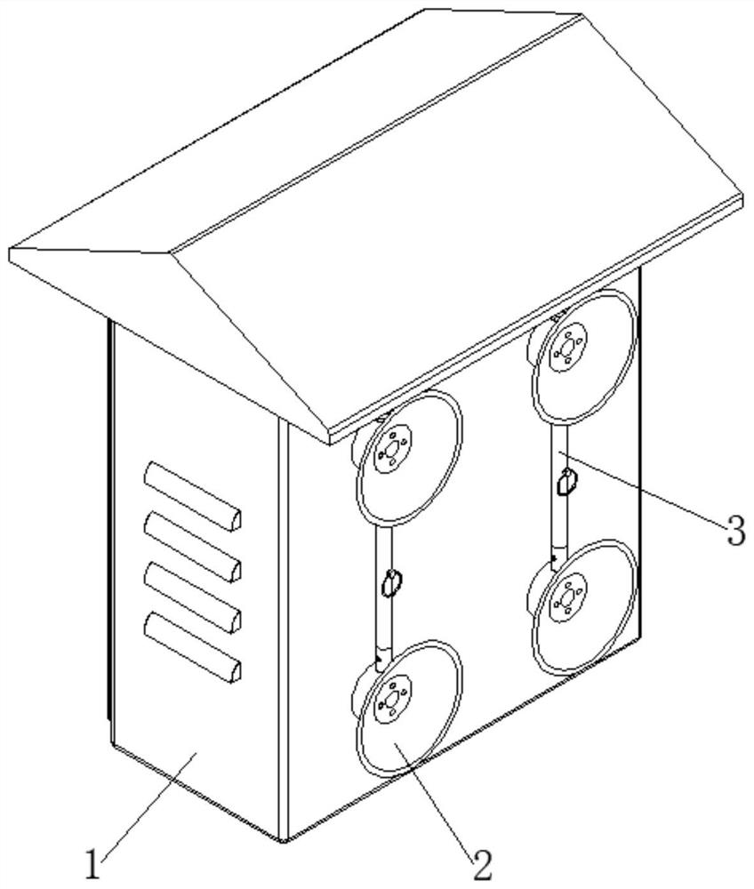 Distribution box for photovoltaic power station