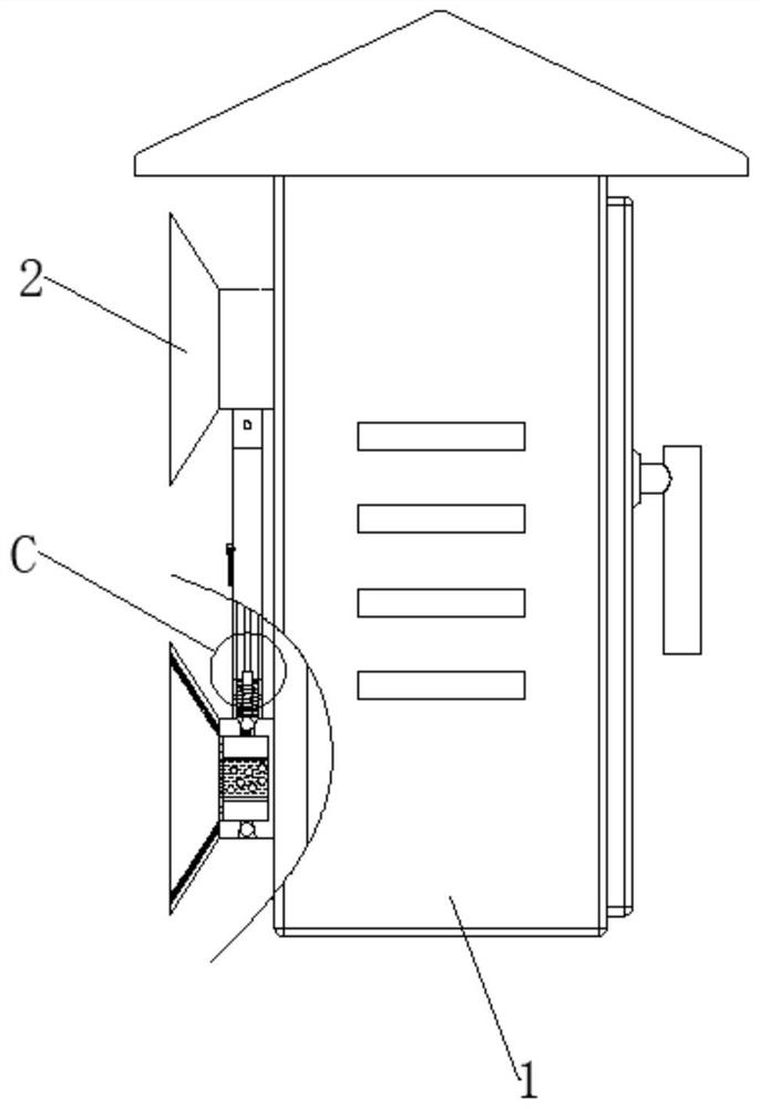 Distribution box for photovoltaic power station