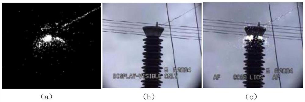 Ultraviolet image corona identification and positioning method and system based on image fusion