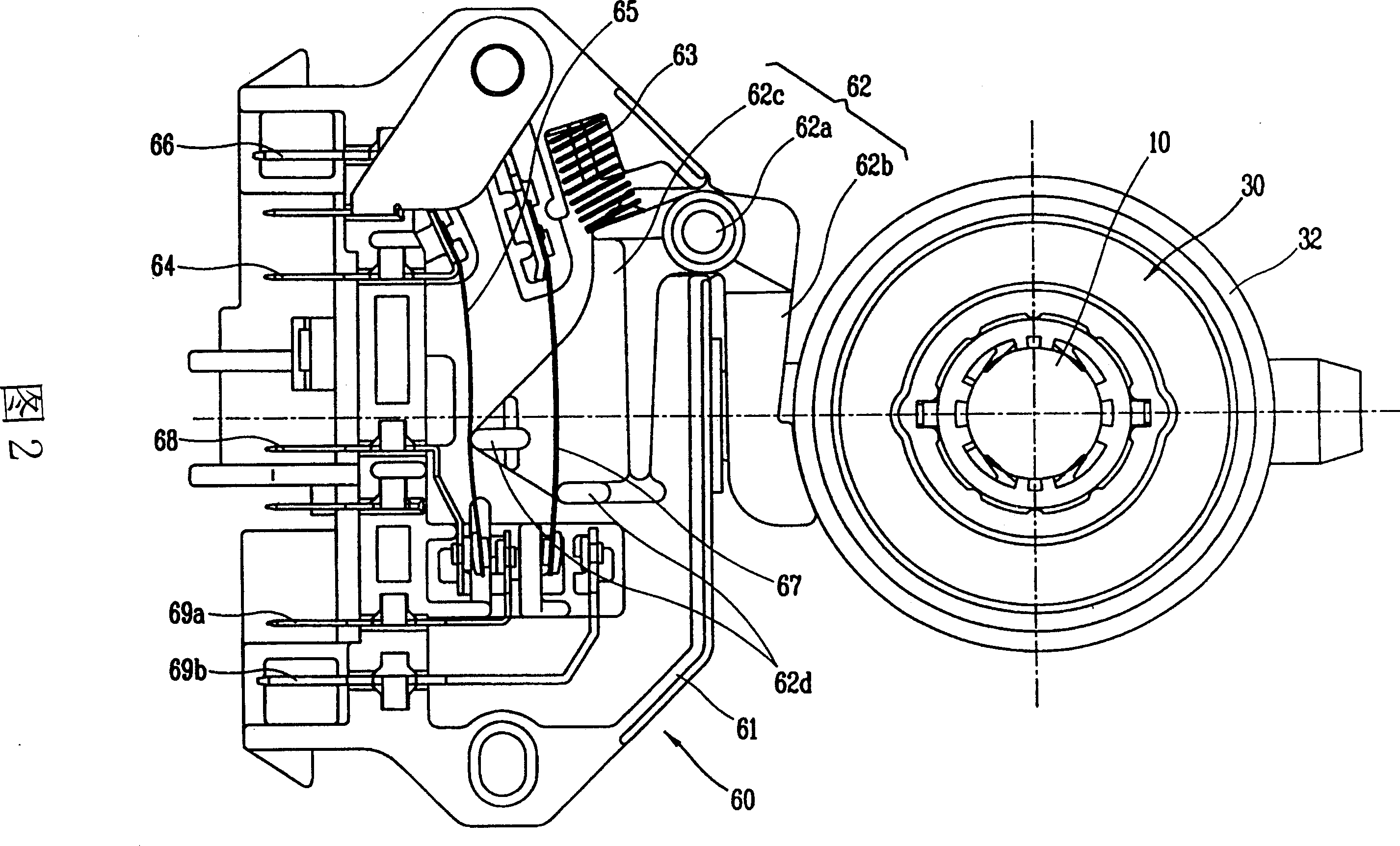 Centrifugal switch driver for single-phase inductive motor