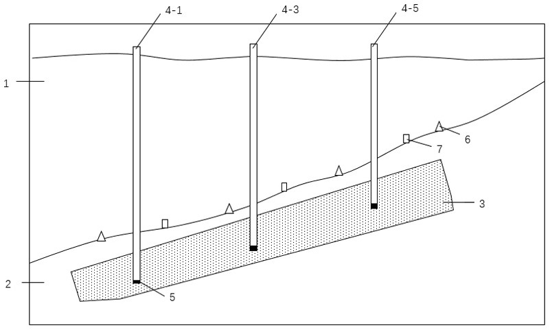 Safe mining method for natural gas hydrate