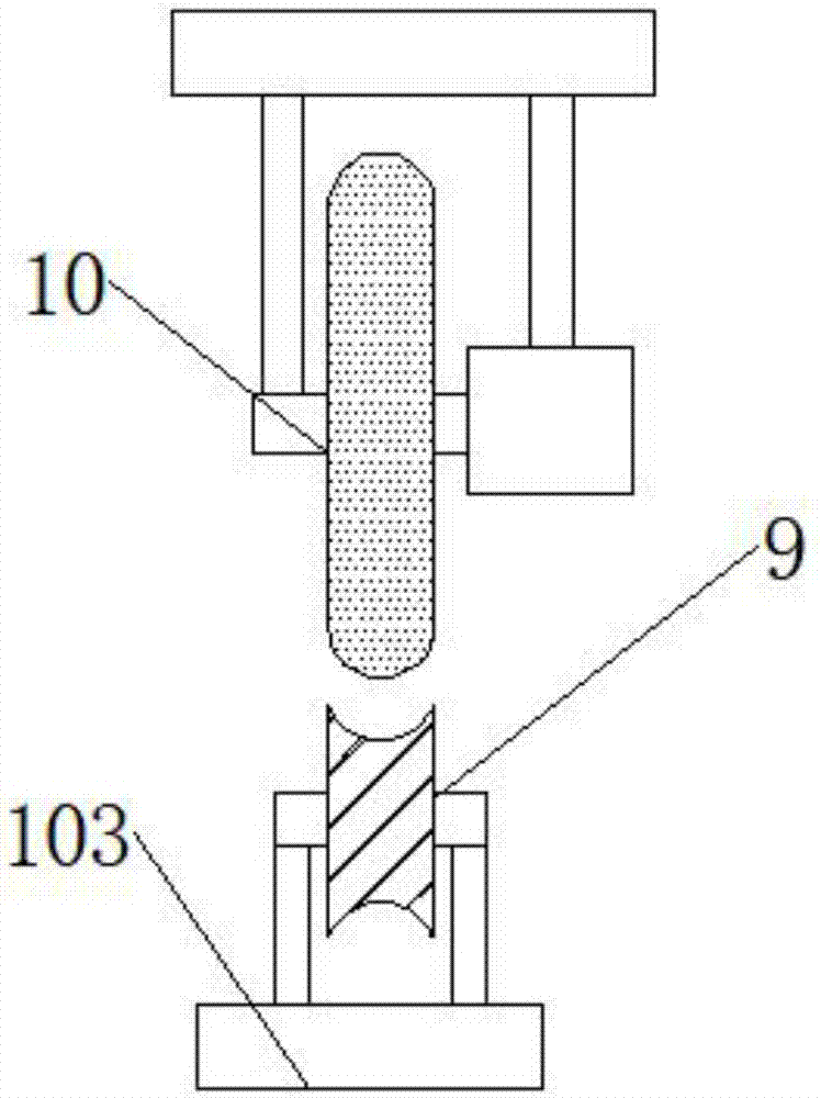 Accurate powder-adding device of flux-cored wire