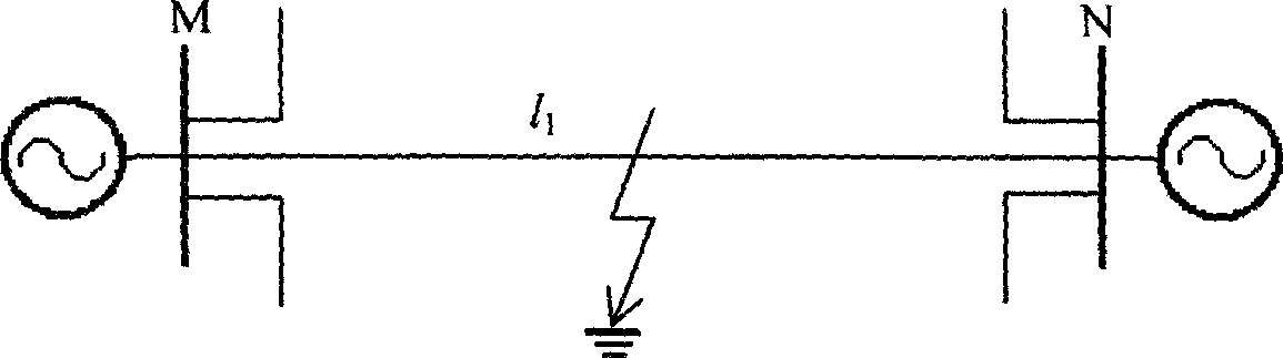 Method for detecting voltage zero cross near fault in travelling wave protection