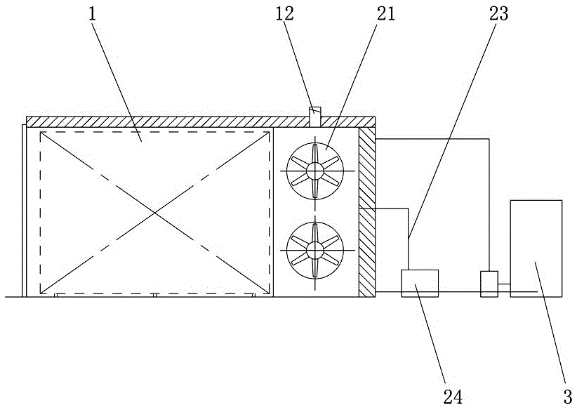 Method and device for drying easily-dried wood