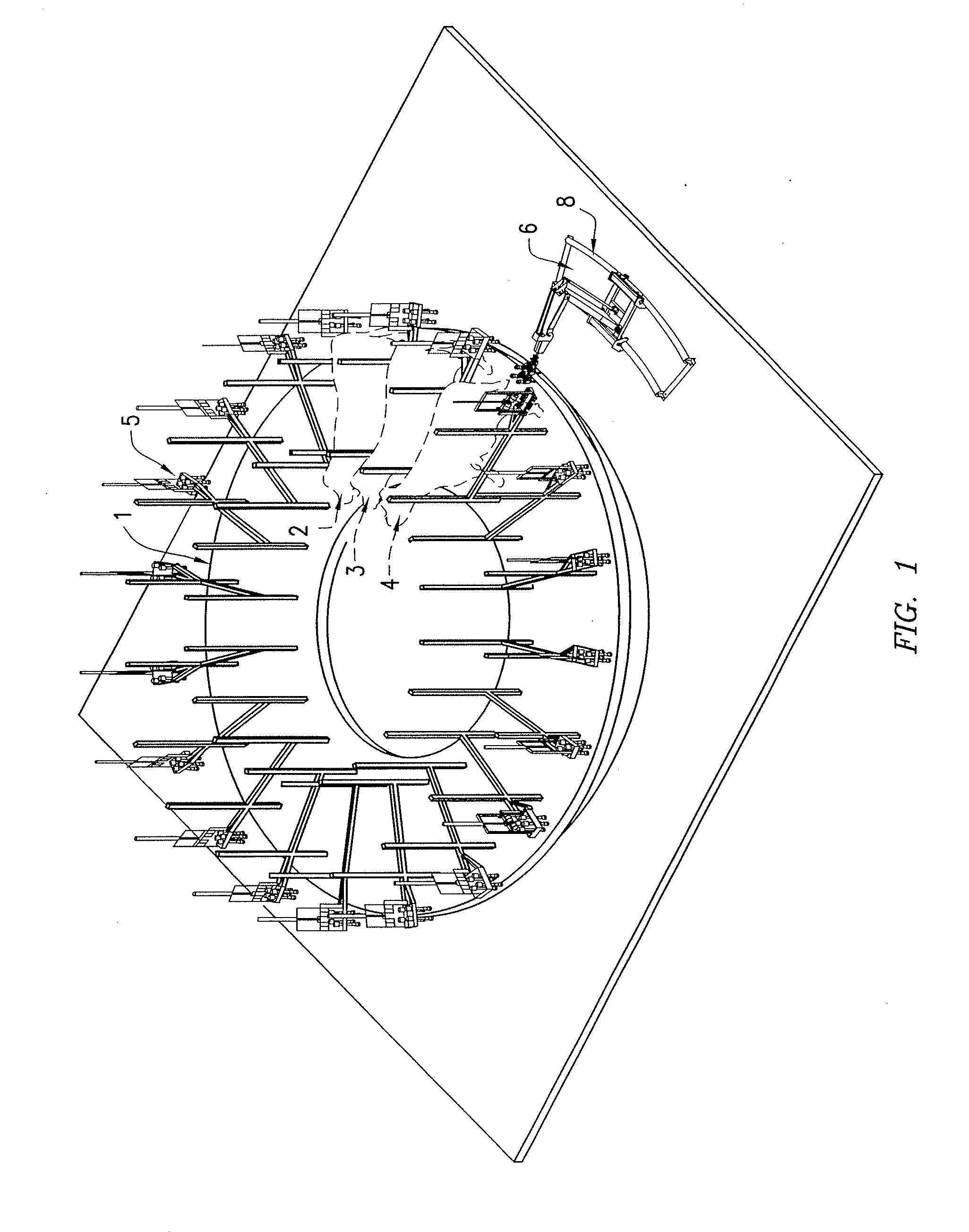 Robot and method for milking a cow by this robot