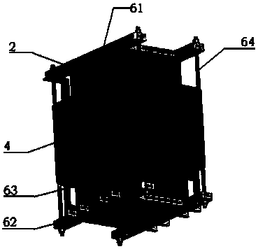 Large-capacity dry-type high-frequency high- voltage reactor