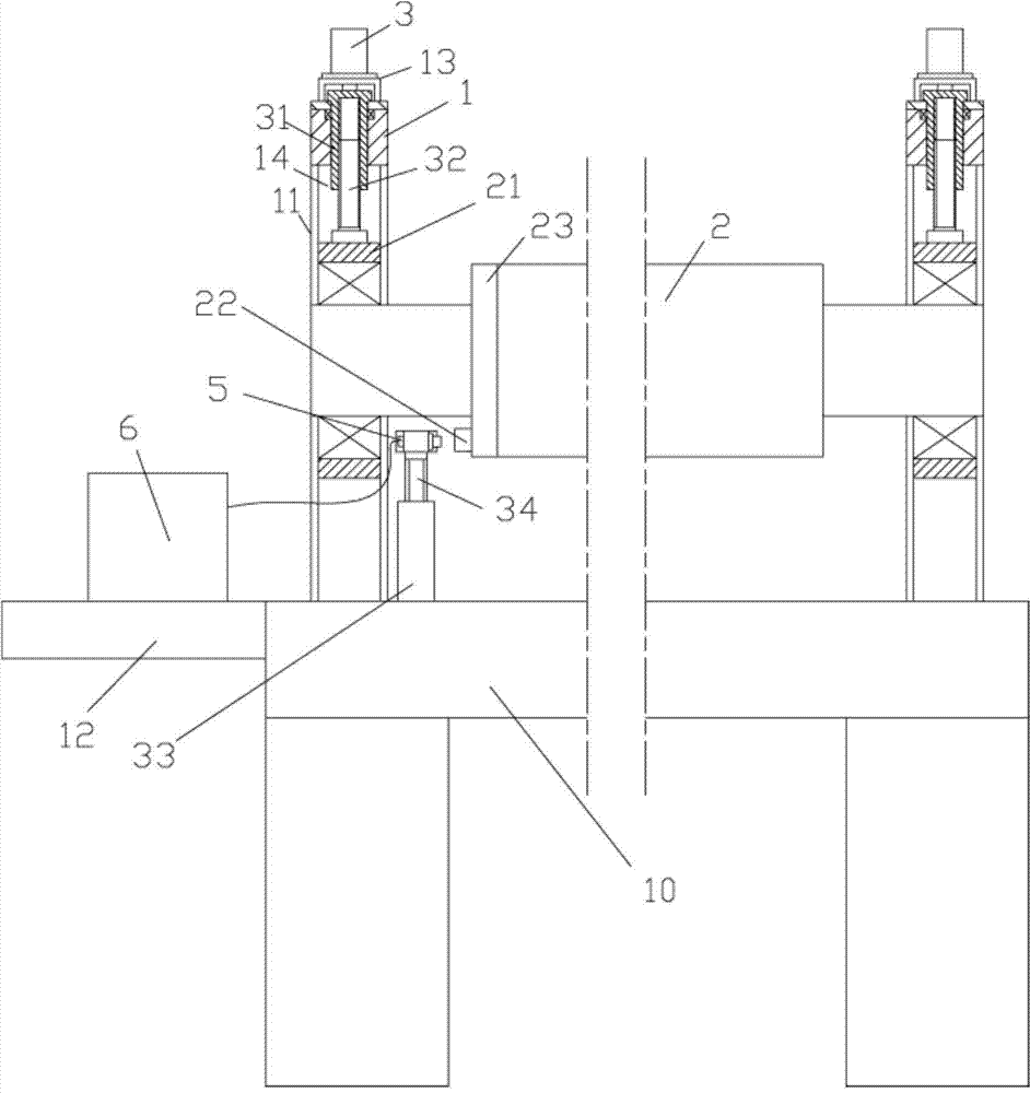 Cloth meter counting device