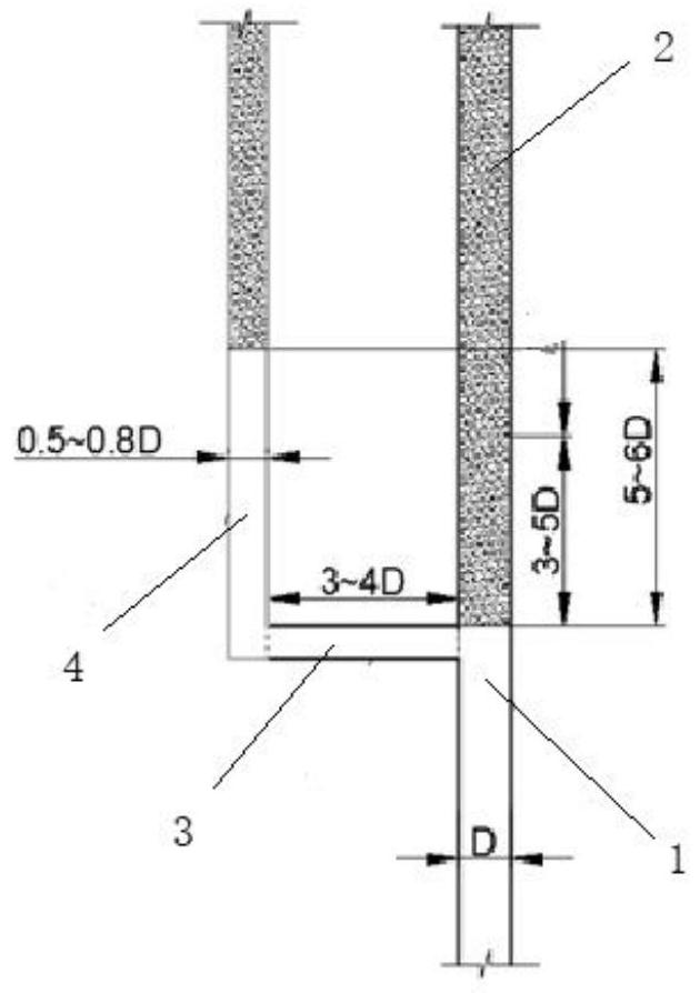 Advanced stress release construction method for severe large deformation tunnel