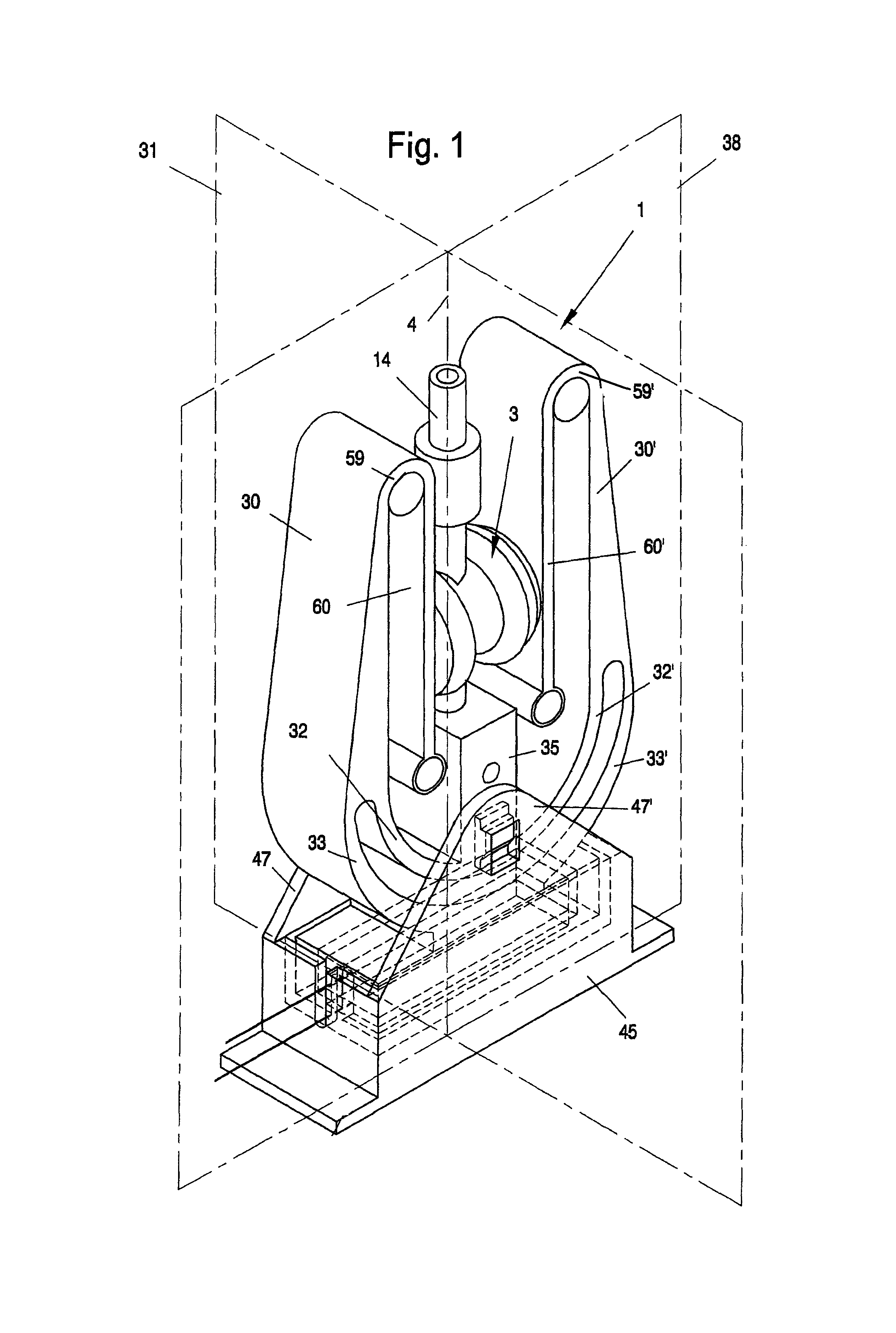 Electric oscillating drive