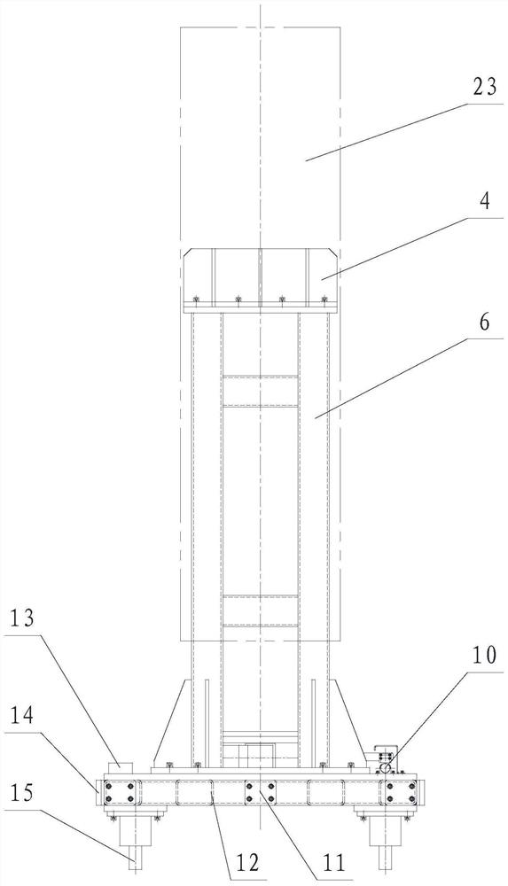 A movable heavy-duty pallet based on clamping adaptive adjustment