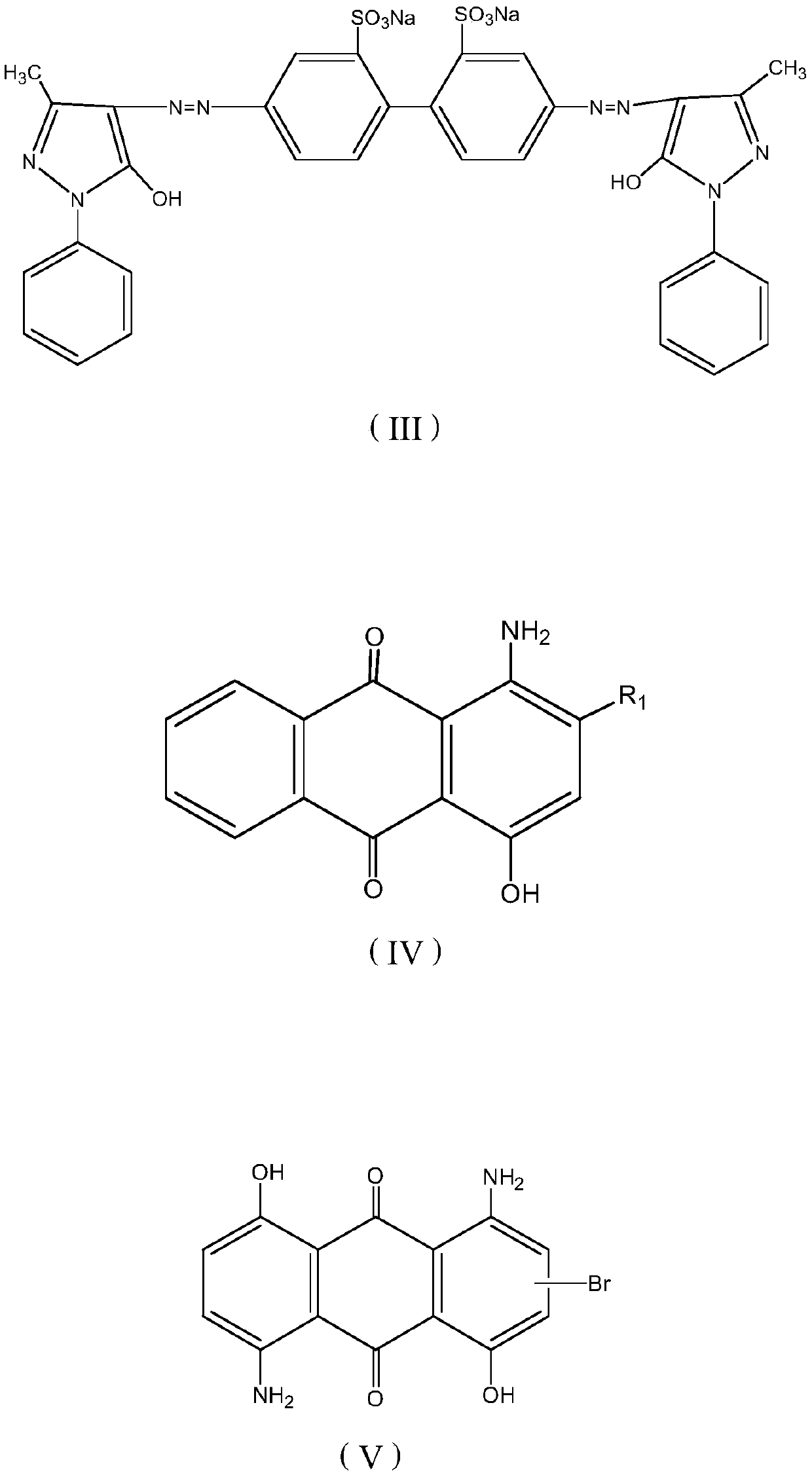 Acidic dye composition and dye product thereof