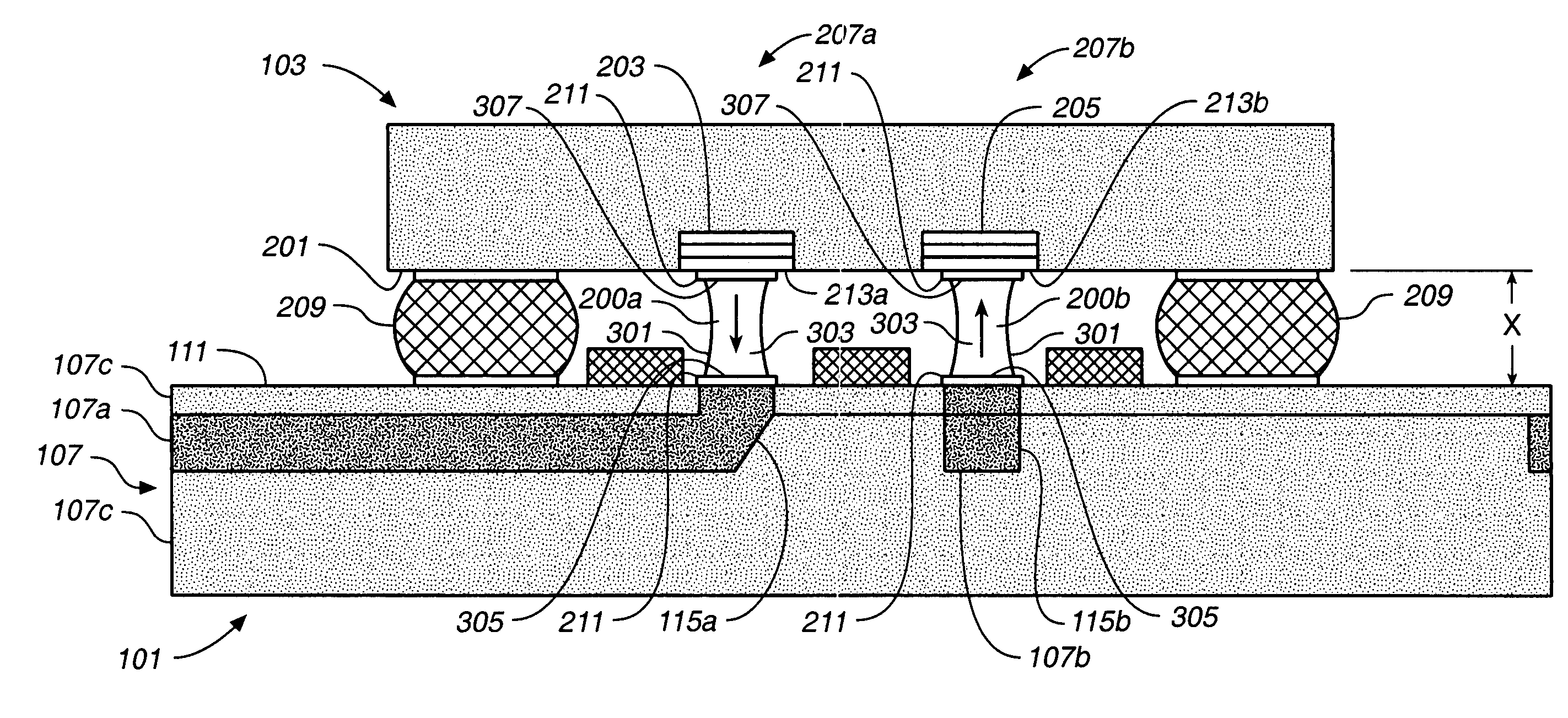 Optical bridge for chip-to-board interconnection and methods of fabrication