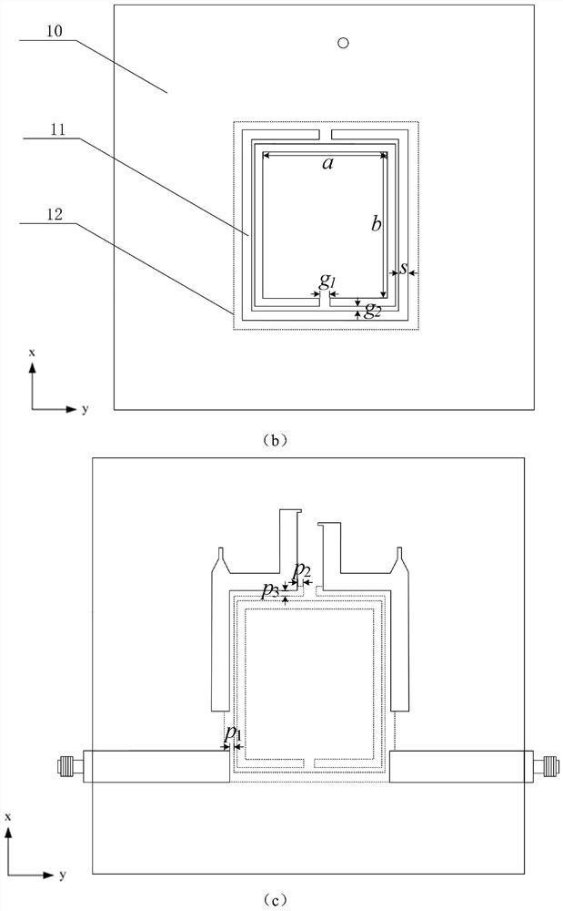 Active microwave sensor based on microstrip complementary open-loop resonator structure