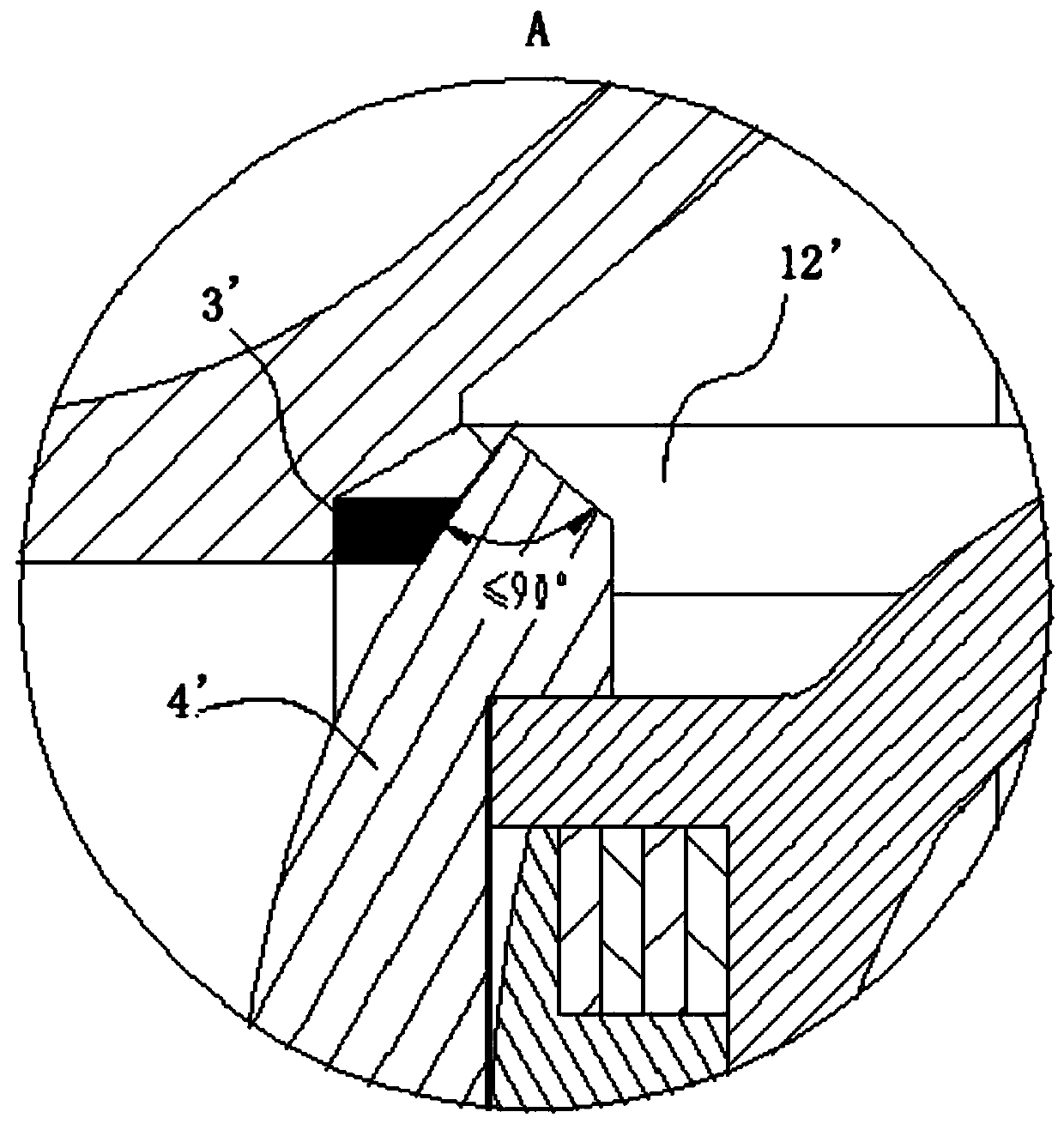 A metal hard-sealed spherical valve