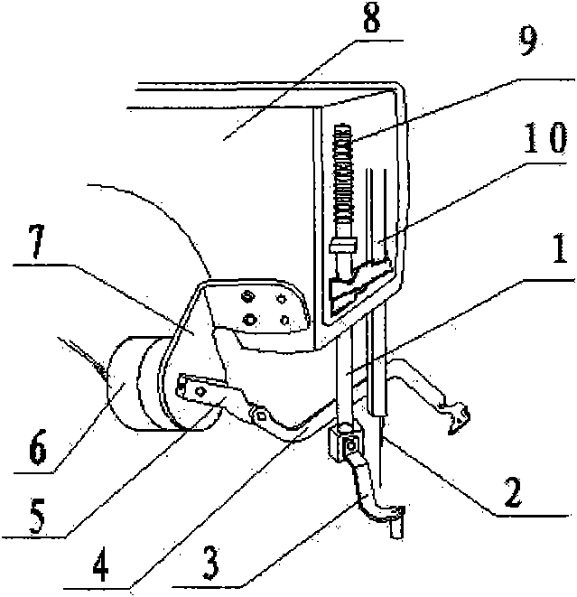 Novel electronic bar tacking machine