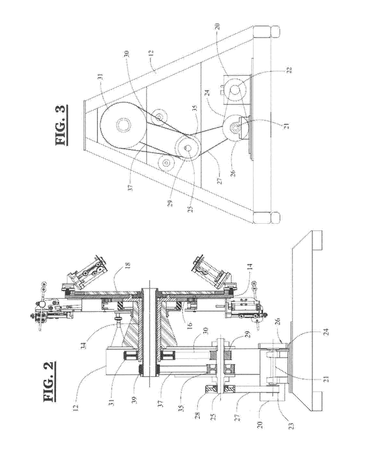 Rotary braiding machine