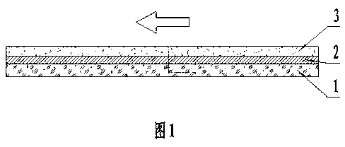 Binary interlayer reaction-type luminous indication sheet