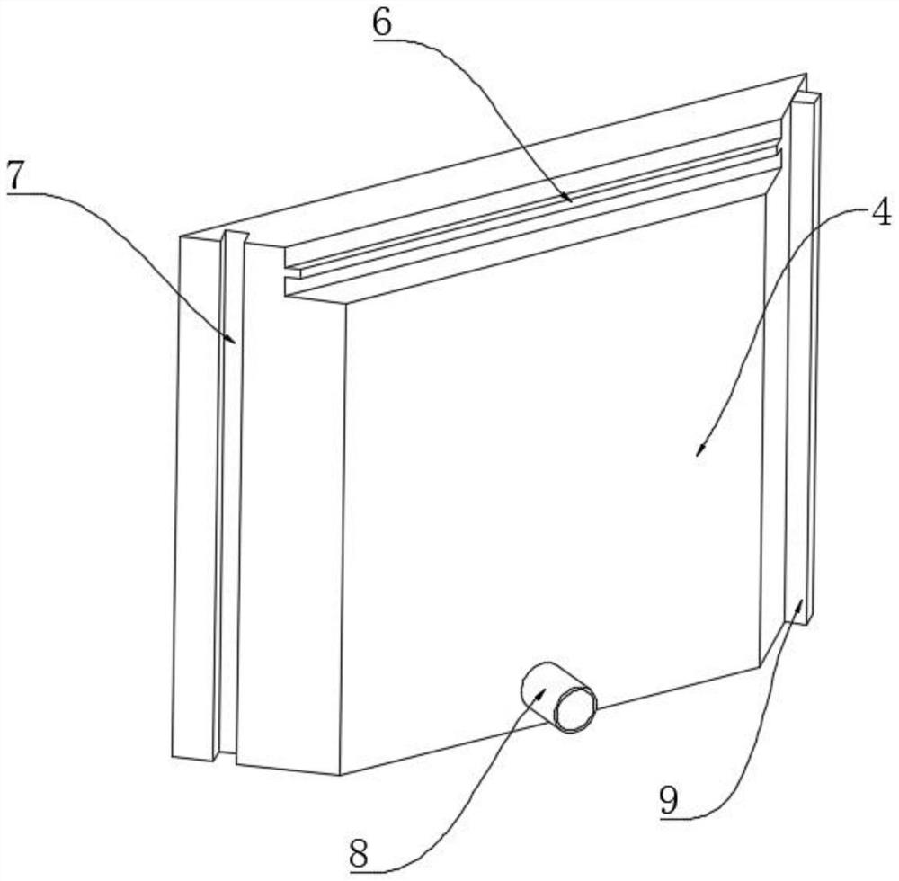 Assembled type green building and construction method thereof