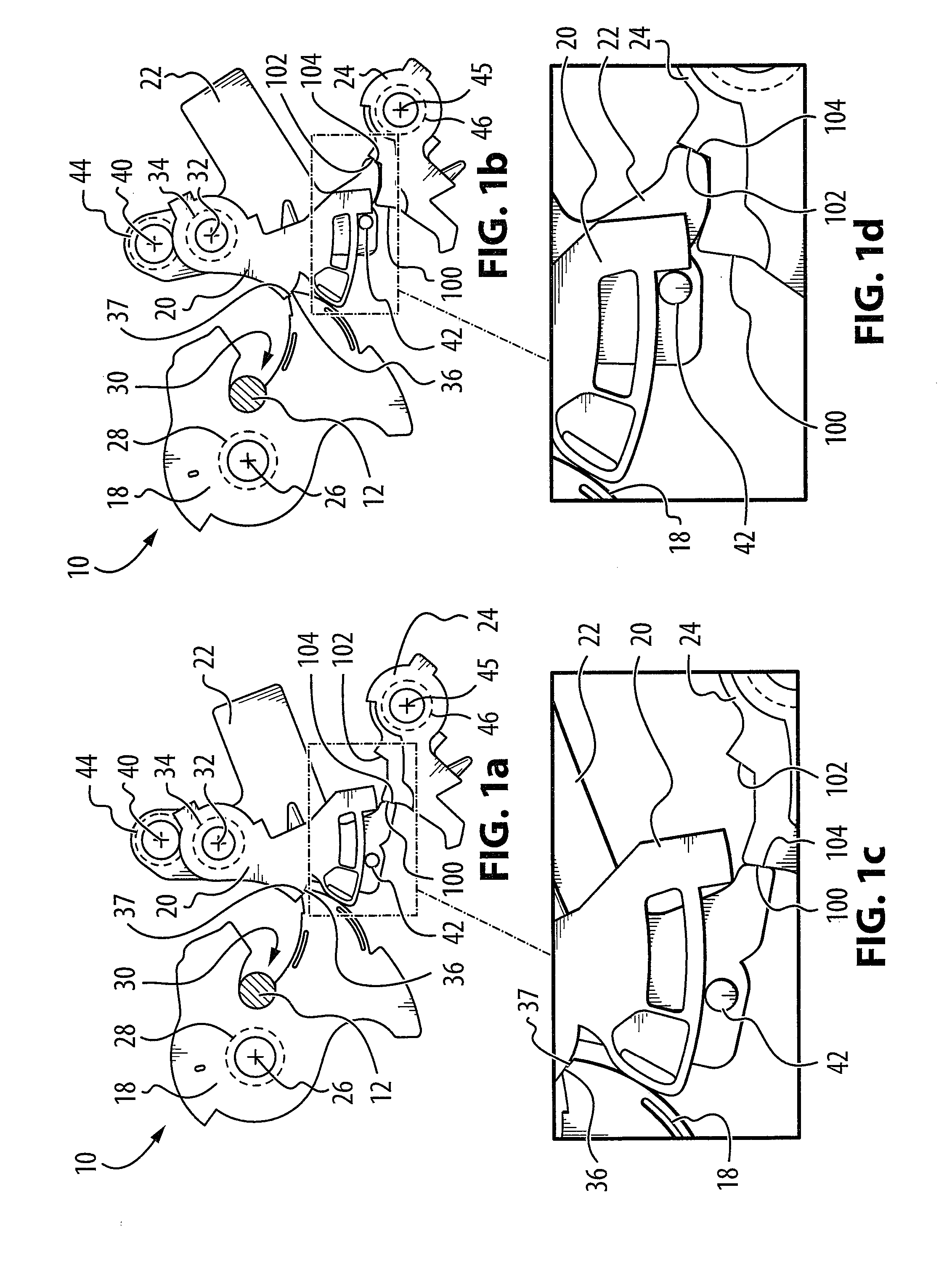 Vehicle latch with secondary engagement between cam and auxiliary pawl