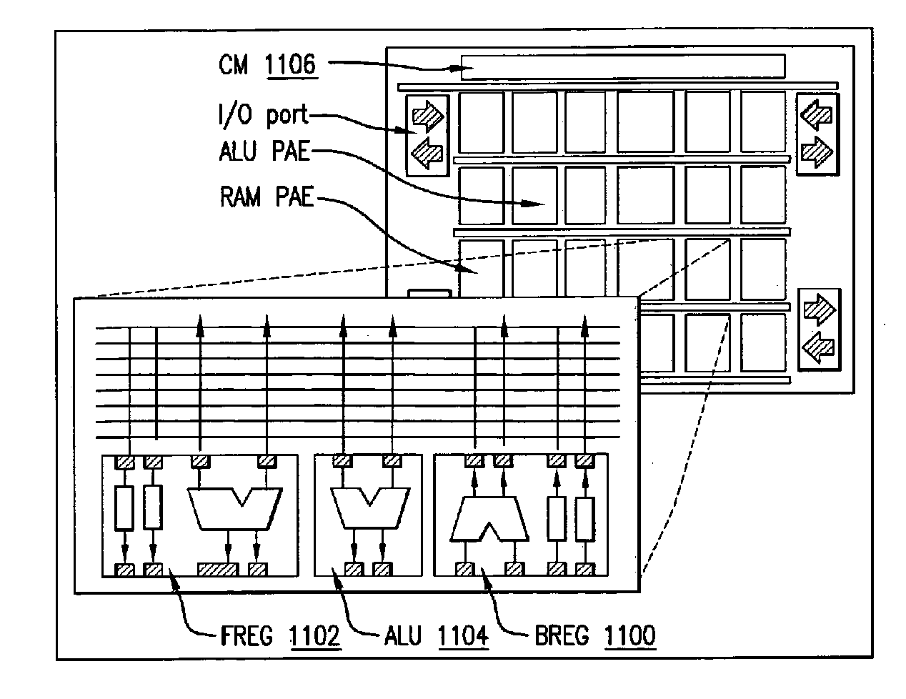 Data Processing System Having Integrated Pipelined Array Data Processor