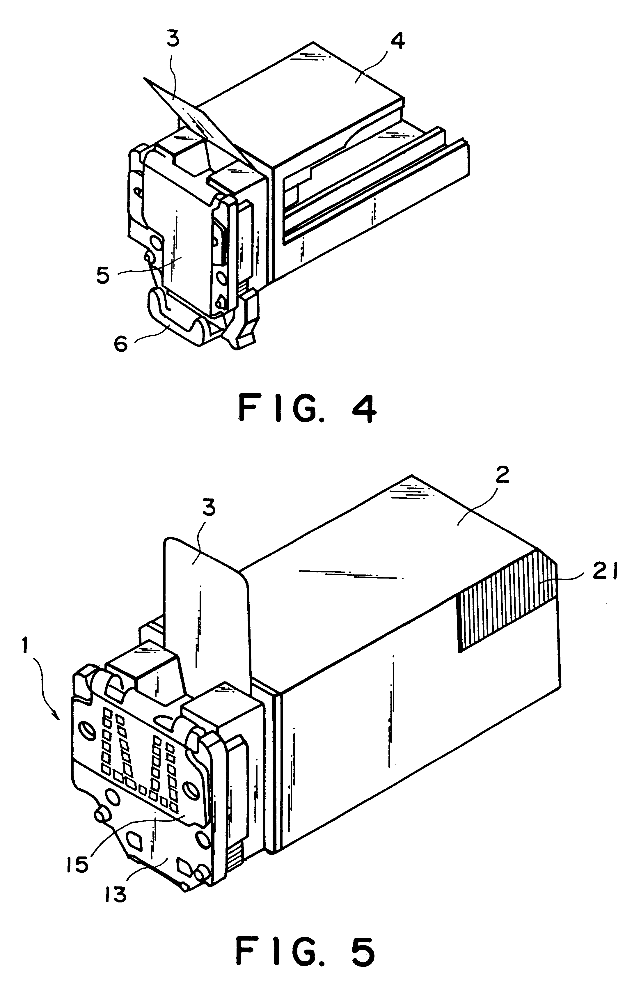 Ink jet head cartridge and ink jet apparatus having same