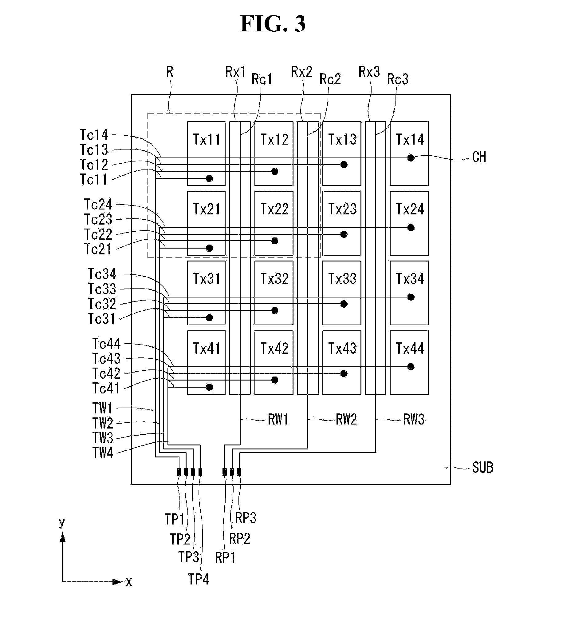 Touch sensor integrated type display device