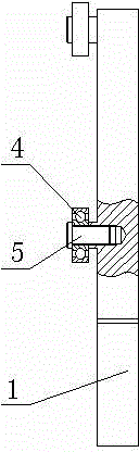 Clamping mechanical finger with special movement tracks