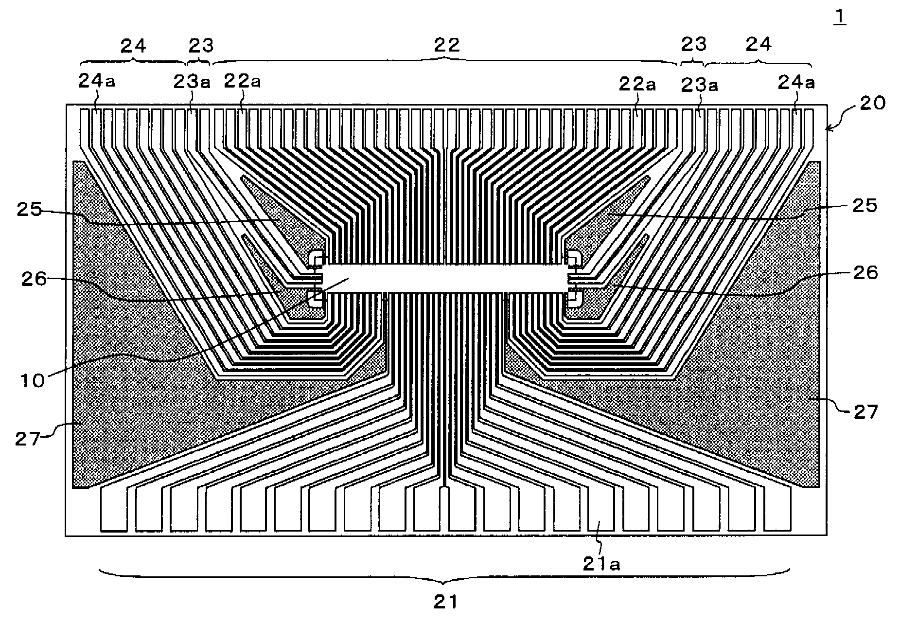 Tape carrier package and display device including tape carrier package