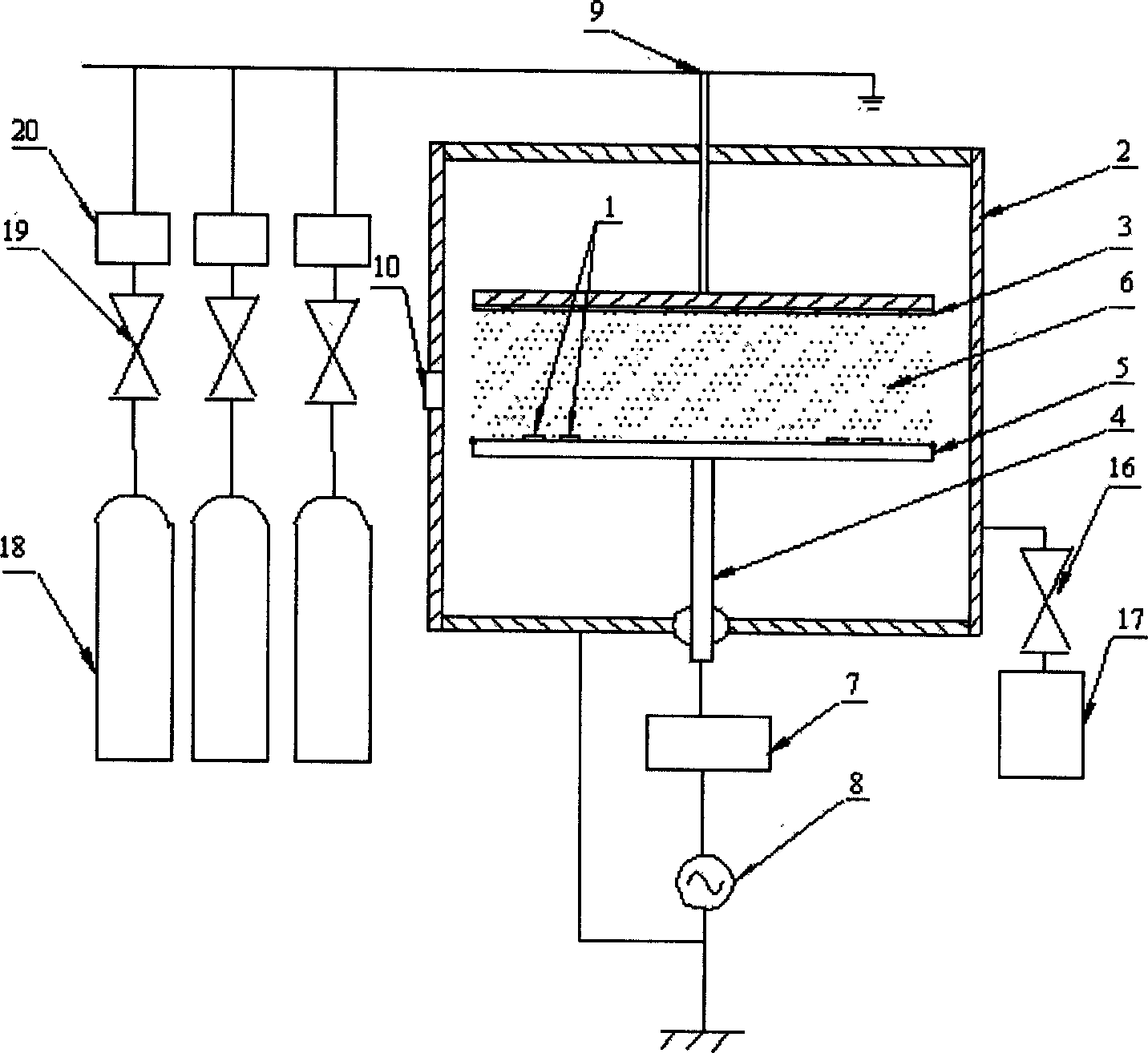 Method for manufacturing diamond-like film and part with coating manufactured thereby