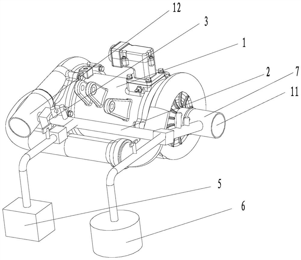 Water vapor compressor, water vapor compressor assembly and air conditioning unit