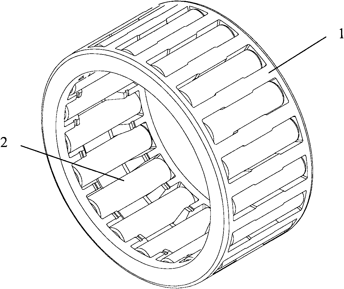 Method for manufacturing needle bearing