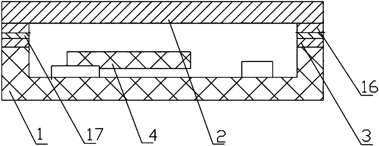 SMD quartz resonator and processing device and method thereof