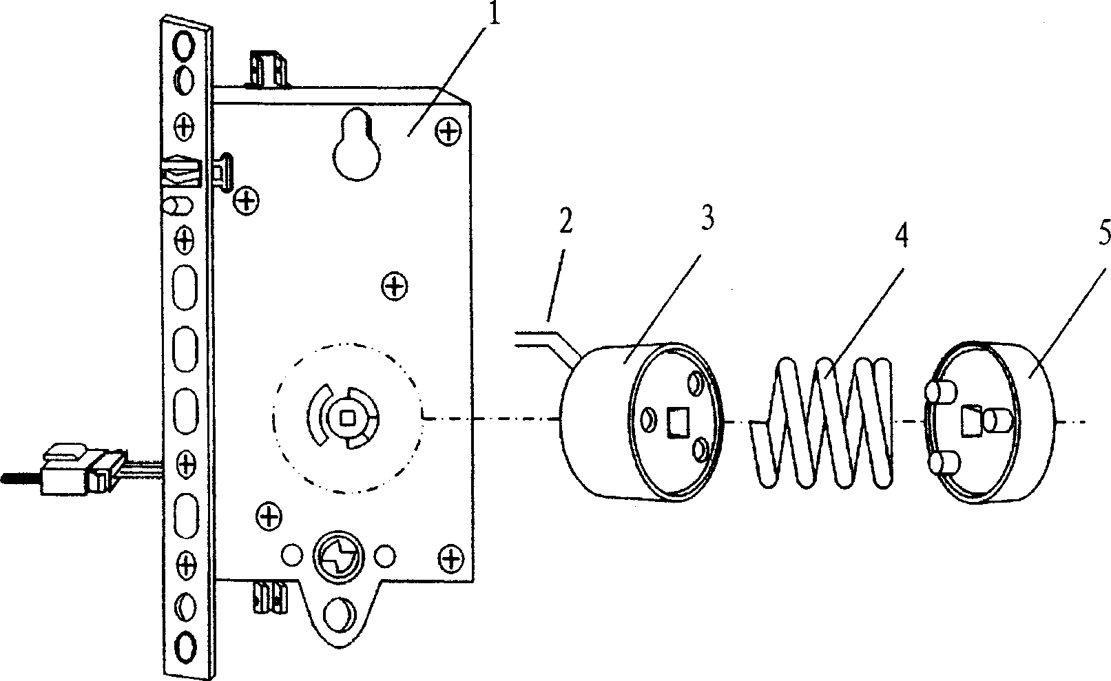 Radio frequency smart card computer lock