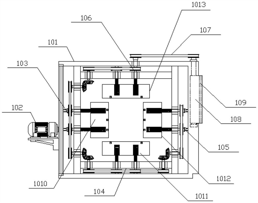 An external force damage detection device for exposed frame glass curtain wall