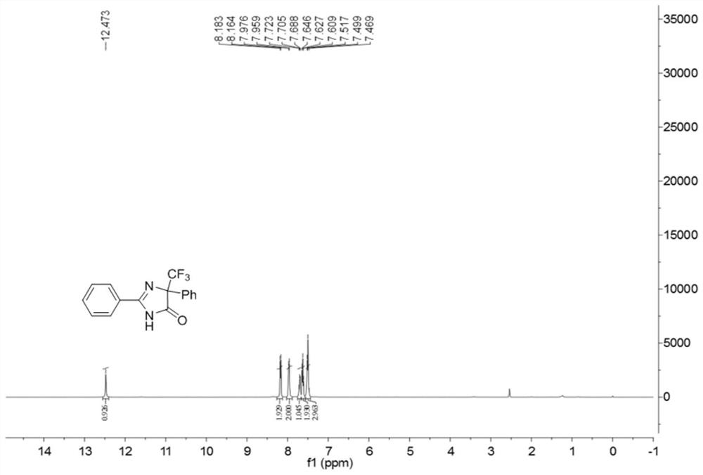 A kind of 5-trifluoromethyl-4h-imidazolin-4-one derivative and its synthesis method