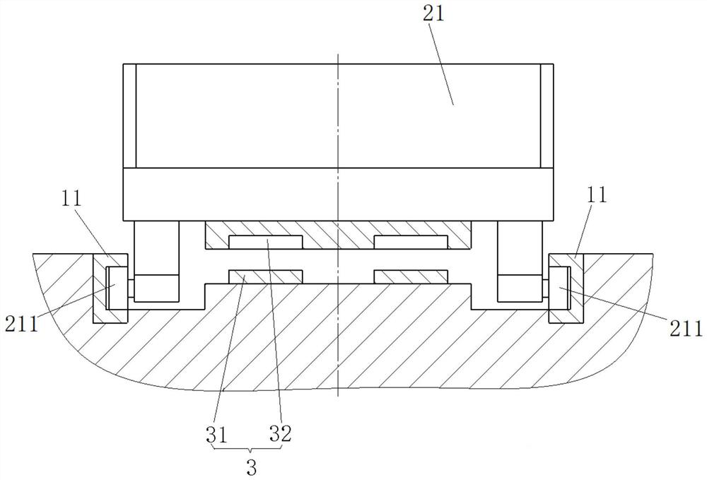 An adjustable magnetic uniform speed slide