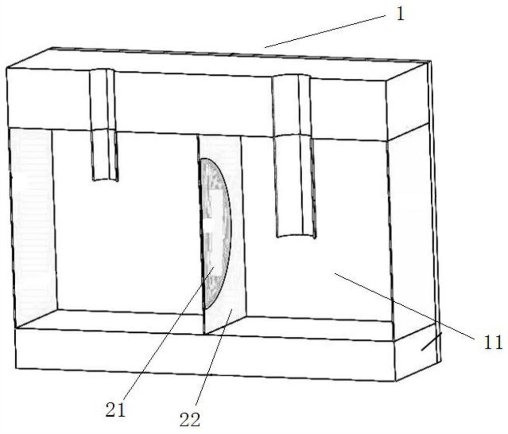 A dual-cavity coupled noise generator and power generation method