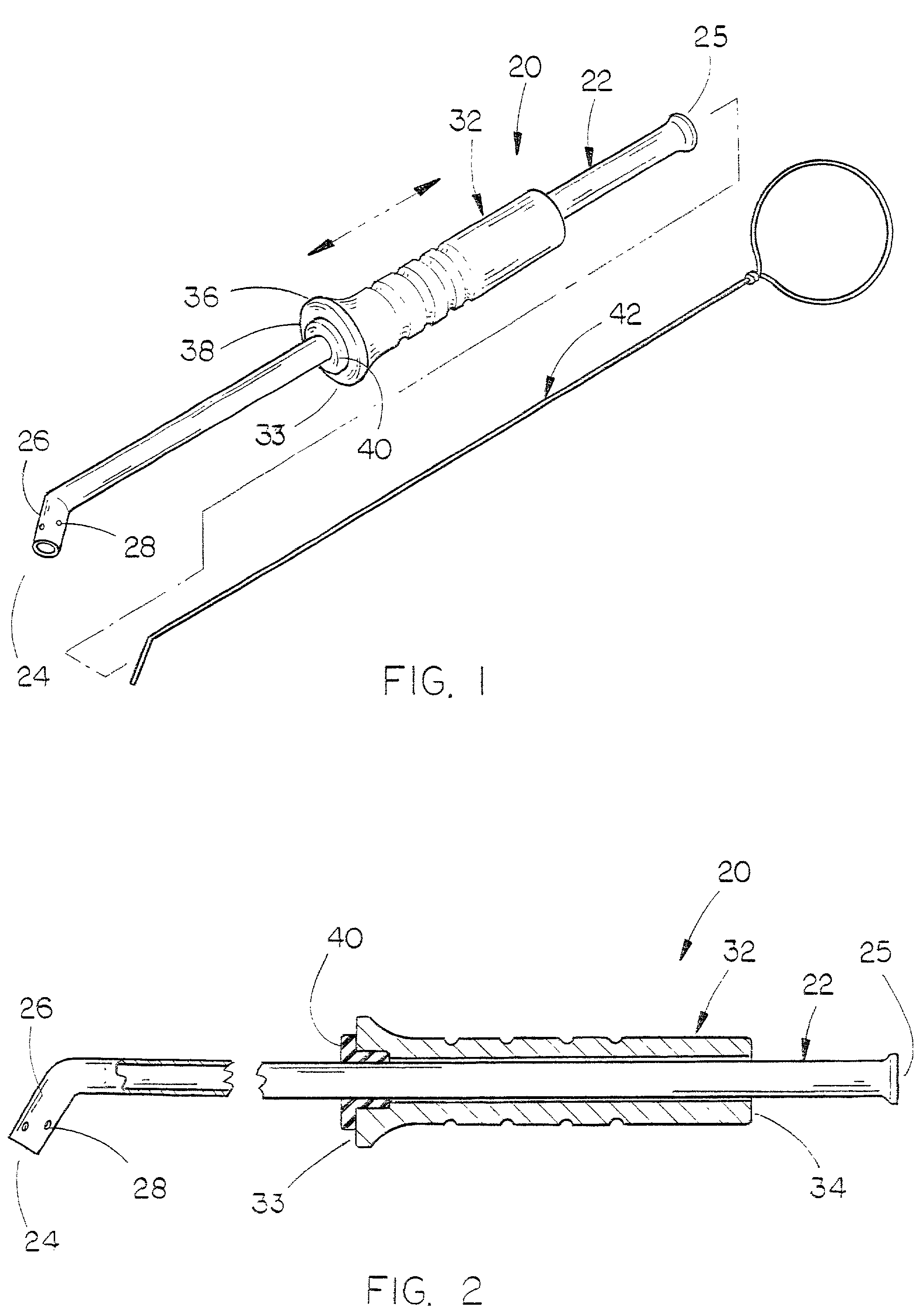 Method and means for cementing a liner onto the face of the glenoid cavity of a scapula