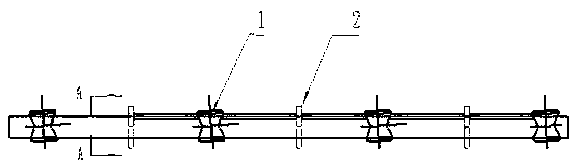 Method and special device for relieving steel pipe heat treatment curvature