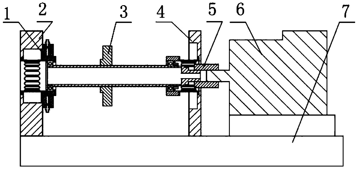 Squeeze oil film damper distributed pressure test device and test method