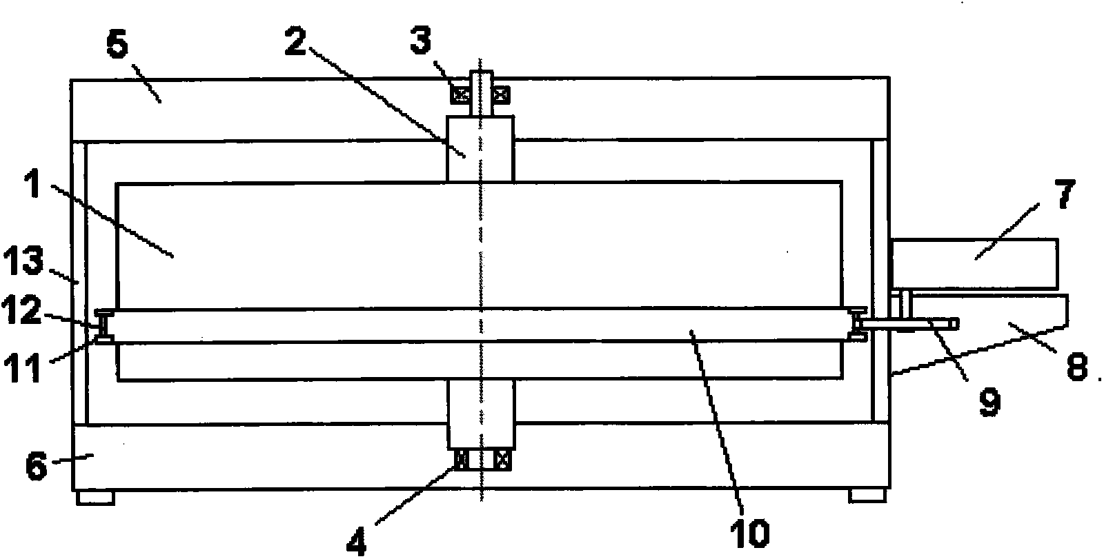 Transmission system of rotary-type heat exchanger