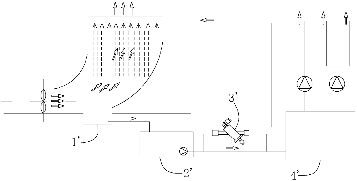 Direct-cooling deep-enthalpy heat-extracting coal mine gas heat pump system