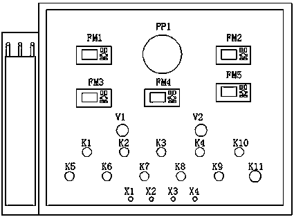 Low-pressure testing table for oxygen bottle regulators