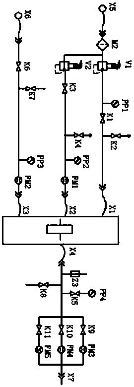 Low-pressure testing table for oxygen bottle regulators