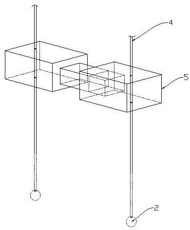 Silicon block crushing device, using method, silicon block crushing method and application method