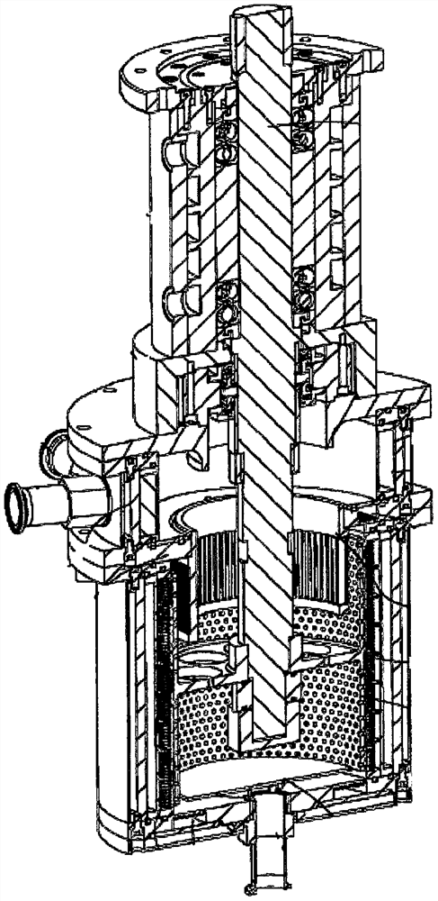 An impeller assembly and solid and liquid mixing equipment using the same