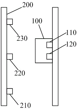 Loudspeaker box control method and system of film and television drop tower