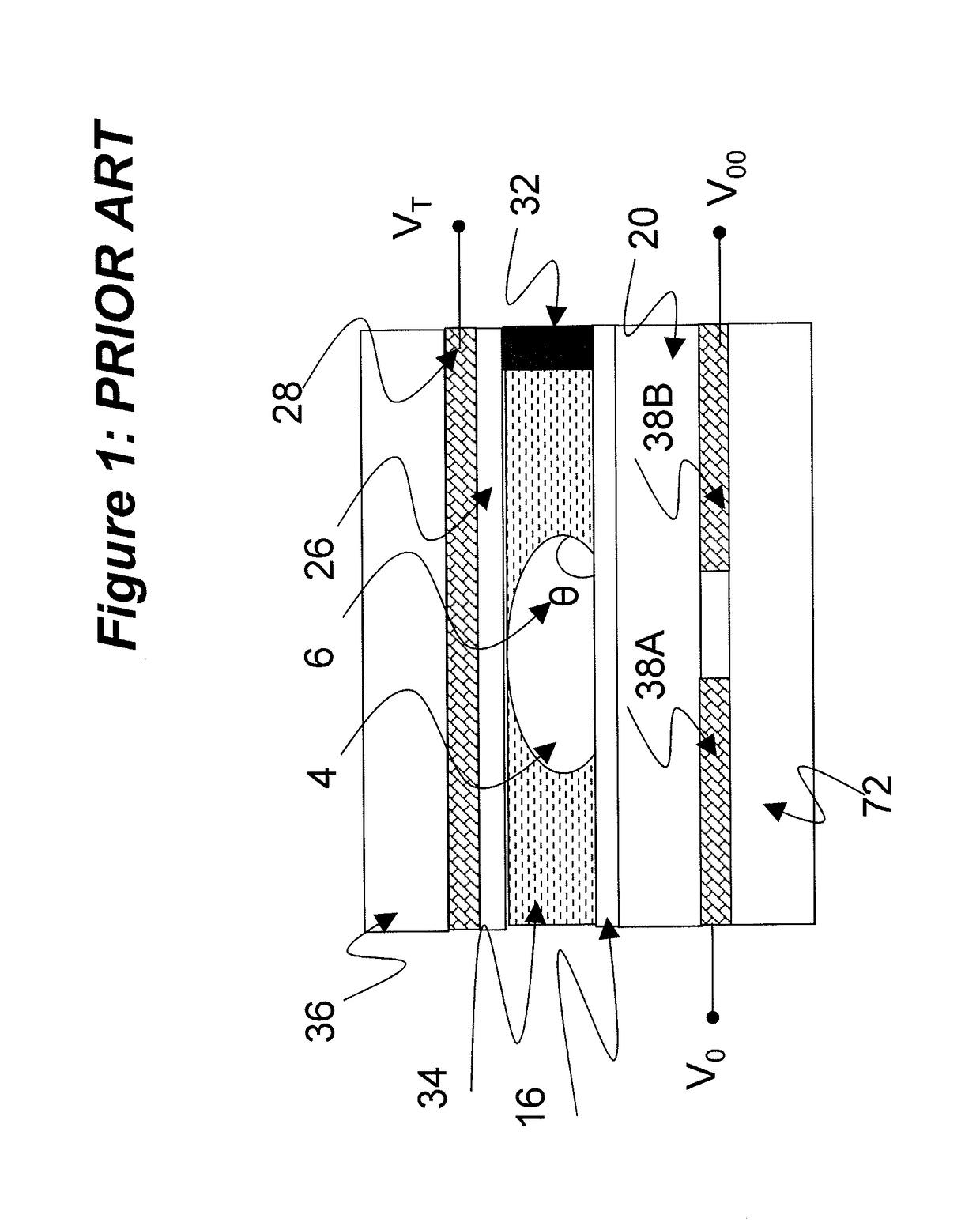 Active matrix device and method of driving