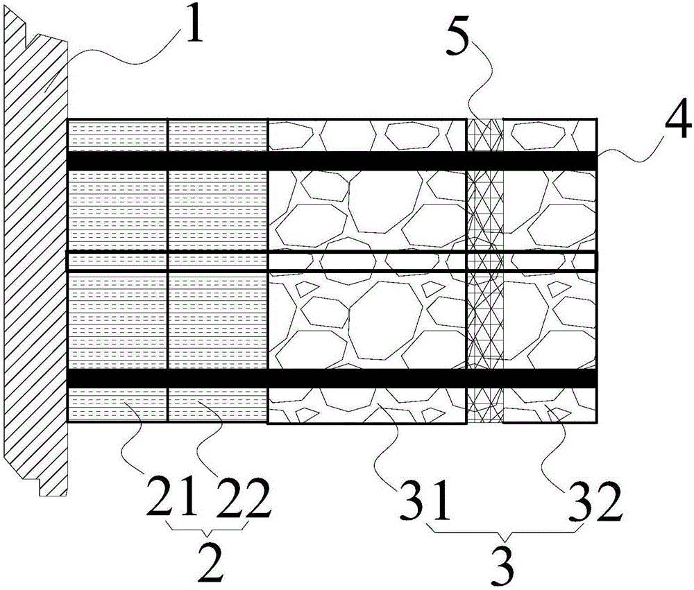 Air-cooleddry-type deslagging system, slag pit liner and construction method thereof