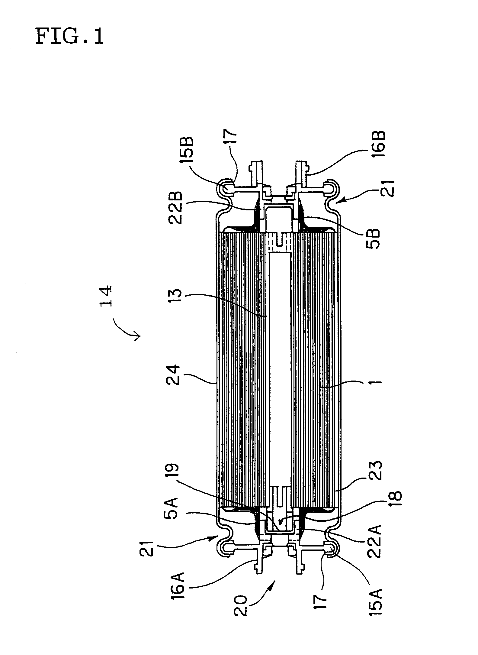 Lithium secondary cell and assembly thereof